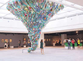 Experience the unique “Plastic Planet” which is recycled from … plastic waste